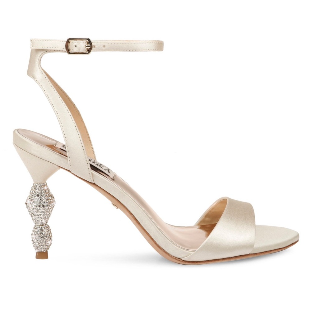 Badgley Mischka Evamarie Satin Heels